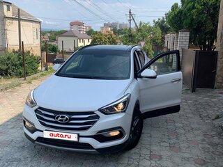 2017 Hyundai Santa Fe III Рестайлинг, белый, 2100000 рублей, вид 2
