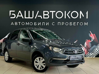 2021 Lada (ВАЗ) Granta I Рестайлинг, серый, 610000 рублей, вид 3