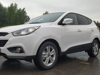 2013 Hyundai ix35 I Рестайлинг, белый, 1400000 рублей, вид 2