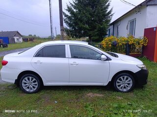 2012 Toyota Corolla X (E140, E150) Рестайлинг, белый, 1100000 рублей, вид 3