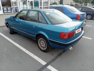 1992 Audi 80 V (B4), зелёный, 250000 рублей, вид 3