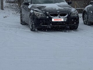 2003 BMW 5 серии 520i V (E60/E61), чёрный, 900000 рублей, вид 4