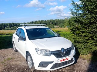2019 Renault Logan II Рестайлинг, белый, 515000 рублей, вид 4