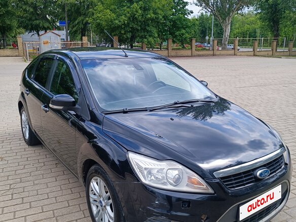 2008 Ford Focus II Рестайлинг, чёрный, 550000 рублей - вид 6