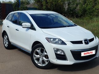 2011 Mazda CX-7 I Рестайлинг, белый, 1150000 рублей, вид 1