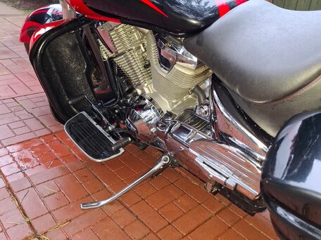 2001 Honda VTX 1800, красный, 750000 рублей, вид 3