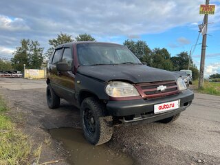 2004 Chevrolet Niva I, серебристый, 120000 рублей, вид 5