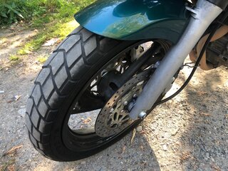 1996 Yamaha TDM850, зелёный, 315000 рублей, вид 2