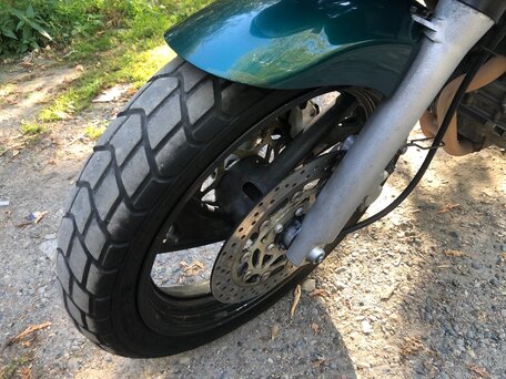 1996 Yamaha TDM850, зелёный, 315000 рублей, вид 2