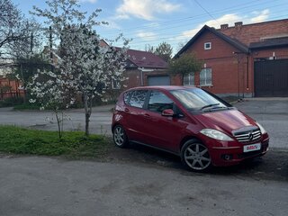 2008 Mercedes-Benz A-Класс 170 II (W169), красный, 245000 рублей, вид 3