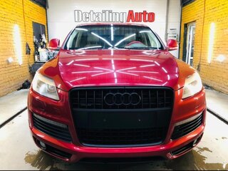 2008 Audi Q7 I (4L), красный, 1500000 рублей, вид 1