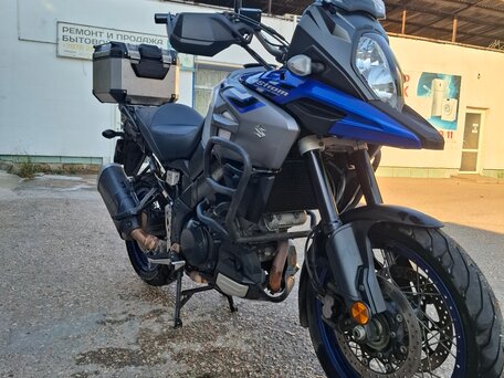 2019 Suzuki V-Strom 1000, синий, 850000 рублей, вид 3