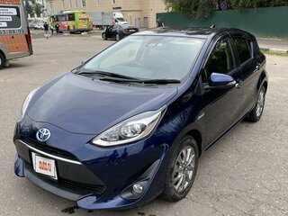 2018 Toyota Aqua I Рестайлинг 2, синий, 1400000 рублей, вид 2