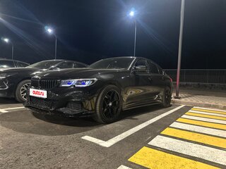 2019 BMW 3 серии 330i xDrive VII (G2x), чёрный, 3500000 рублей, вид 3