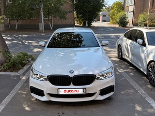 2019 BMW 5 серии 530d xDrive VII (G30/G31/G38), белый, 4200000 рублей, вид 2