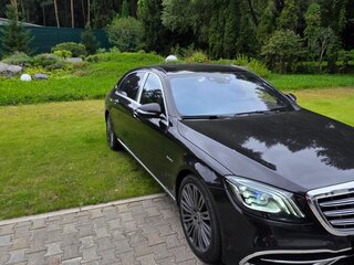 2017 Mercedes-Benz Maybach S-Класс 560 I (X222) Рестайлинг, чёрный, 5500000 рублей, вид 1