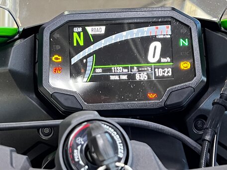 2024 Kawasaki ZX-6 Ninja, зелёный, 1399999 рублей, вид 3