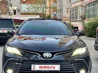 2023 Toyota Camry VIII (XV70) Рестайлинг, чёрный, 2750000 рублей, вид 2