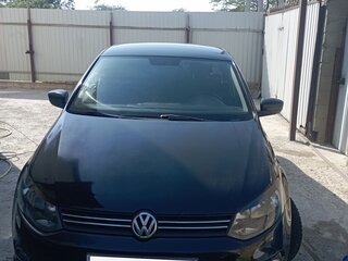 2011 Volkswagen Polo V, чёрный, 750000 рублей, вид 1
