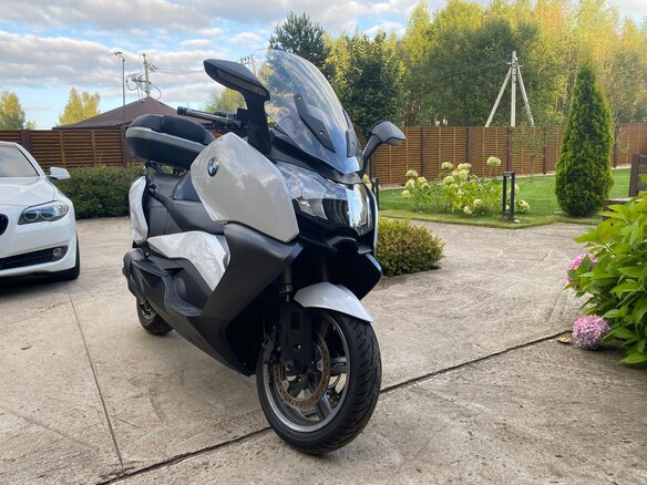 2017 BMW C 650 GT, белый, 970000 рублей