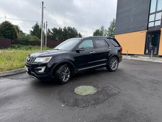 2017 Ford Explorer V Рестайлинг, чёрный, 2600000 рублей, вид 2