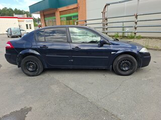 2007 Renault Megane II Рестайлинг, синий, 360000 рублей, вид 4