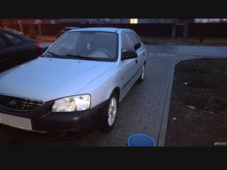 2009 Hyundai Accent ТагАЗ II, серебристый, 380000 рублей, вид 3