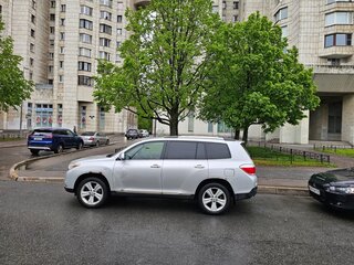 2010 Toyota Highlander II (XU40) Рестайлинг, серебристый, 1390000 рублей, вид 5