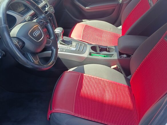2014 Audi A4 IV (B8) Рестайлинг, белый, 1450000 рублей - вид 2