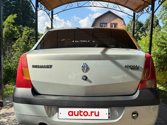 2005 Renault Logan I, серый - вид 1