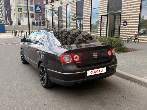 2008 Volkswagen Passat B6, чёрный - вид 6