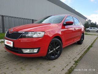 2017 Skoda Rapid I, красный, 1610000 рублей, вид 4