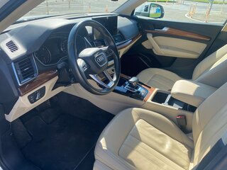 2021 Audi Q5 45 TFSI II (FY) Рестайлинг, белый, 3500000 рублей, вид 5