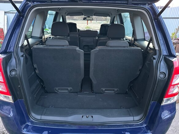 2013 Opel Zafira B Рестайлинг, синий, 980000 рублей - вид 12