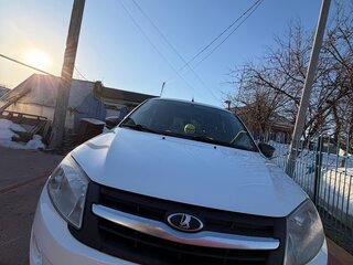 2014 Lada (ВАЗ) Granta I, белый, 350000 рублей, вид 2
