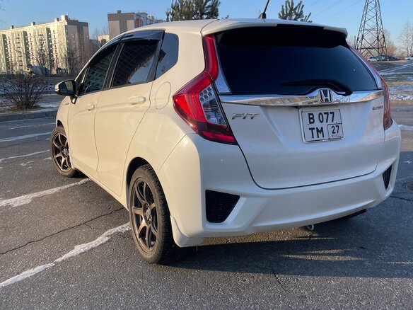2014 Honda Fit III, белый, 975000 рублей - вид 5