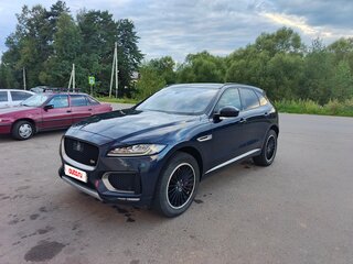 2018 Jaguar F-Pace I, синий, 3790000 рублей, вид 2