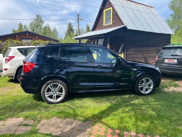 2012 BMW X3 20d xDrive II (F25), синий, 2750000 рублей - вид 1