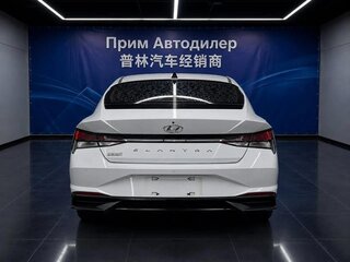 2021 Hyundai Elantra VII (CN7), белый, 1420000 рублей, вид 3