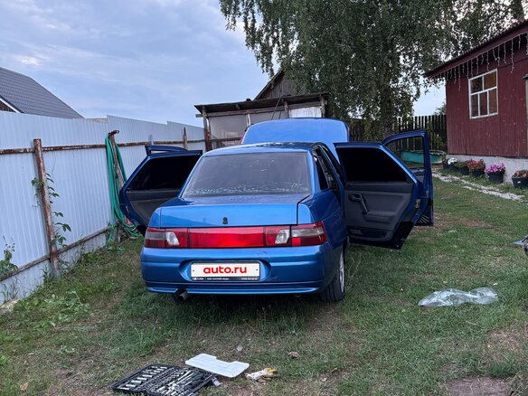 2002 Lada (ВАЗ) 2110, синий - вид 10