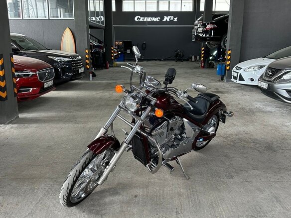 2009 Honda VT 1300CX Fury, красный, 810000 рублей - вид 2