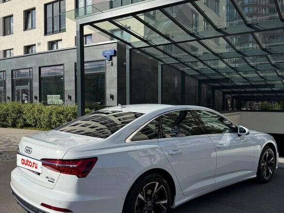 2020 Audi A6 40 TDI V (C8), белый - вид 18