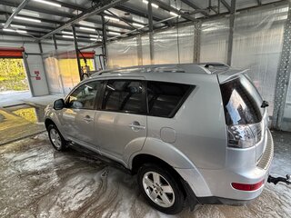 2008 Mitsubishi Outlander II, серебристый, 1000000 рублей, вид 4