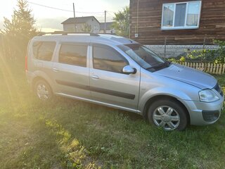 2013 Lada (ВАЗ) Largus I, серебристый, 550000 рублей, вид 2