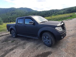 2007 Nissan Navara (Frontier) III (D40), чёрный, 1100000 рублей, вид 5