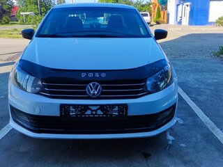 2017 Volkswagen Polo V Рестайлинг, белый, 747000 рублей, вид 2