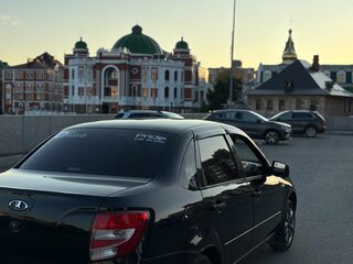 2013 Lada (ВАЗ) Granta I, чёрный, 340000 рублей, вид 2