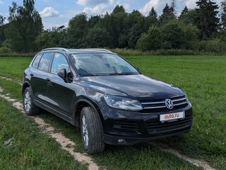 2012 Volkswagen Touareg II, чёрный, 2000000 рублей, вид 3