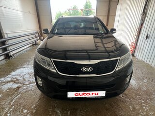 2013 Kia Sorento II Рестайлинг, чёрный, 1590000 рублей, вид 2