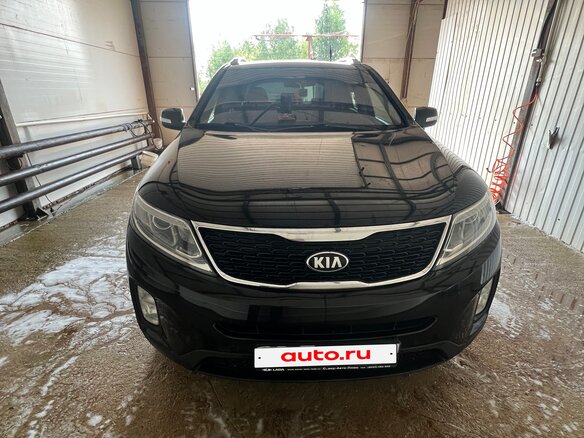 2013 Kia Sorento II Рестайлинг, чёрный, 1590000 рублей - вид 1